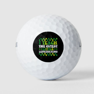 Pelotas De Golf Enseño A La Maestra Más Cuidadosa De Leprechauns