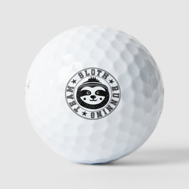 Pelotas De Golf Equipo de ejecución de Sloth (Anverso)