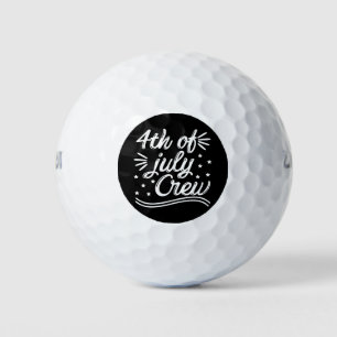 Pelotas De Golf Equipo del 4 de julio