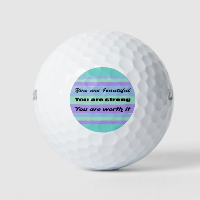 Pelotas De Golf Eres hermosa (Anverso)