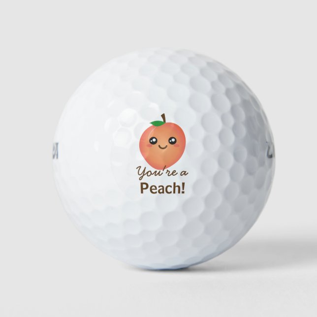 Pelotas De Golf Eres un dulce Kawaii Cute Funny Foodie (Anverso)