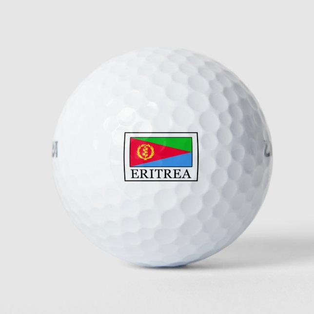 Pelotas De Golf Eritrea (Anverso)