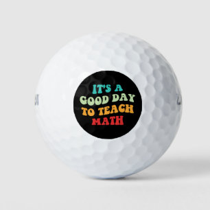 Pelotas De Golf Es un buen día para enseñar matemáticas