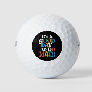 Pelotas De Golf Es Un Buen Día Para Hacer Matemáticas Profesor Ins