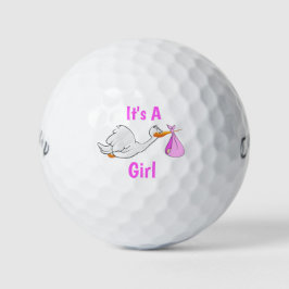 Pelotas De Golf Es un Chica Stork Golf Balls