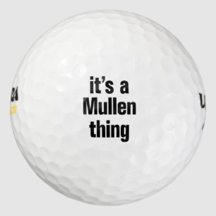 Pelotas De Golf es una cosa de mullen