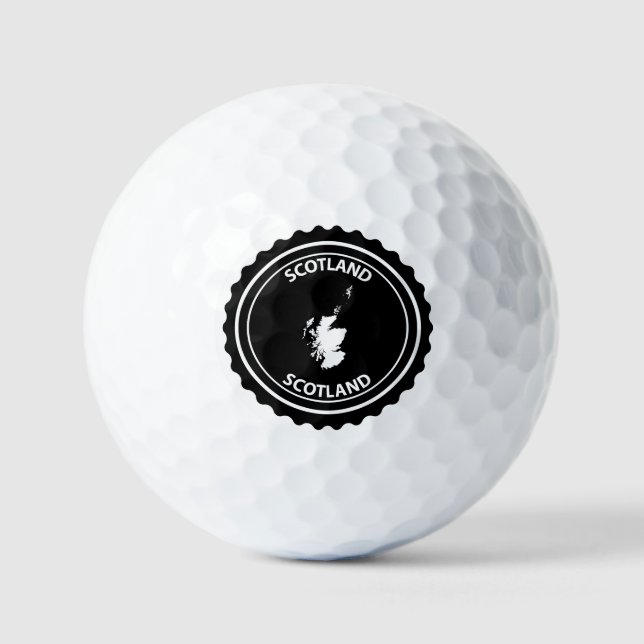 Pelotas De Golf Escocia (Anverso)
