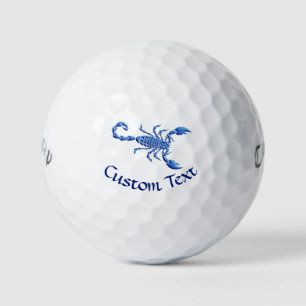 Pelotas De Golf Escorpión azul