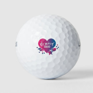 Pelotas De Golf Escuadrón de Sirenas, Corazón y Aguas Mareales