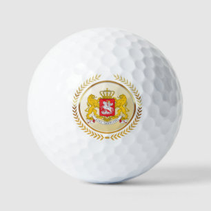 Pelotas De Golf Escudo De Armas De Georgia