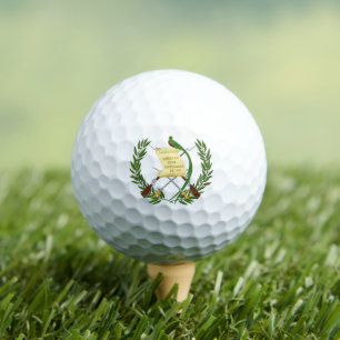 Pelotas De Golf Escudo de armas de Guatemala