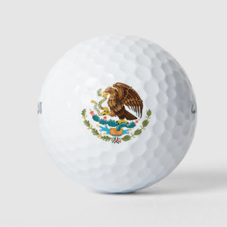 Pelotas De Golf Escudo de armas de México - Bandera de México