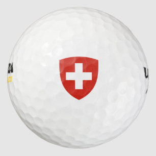 Pelotas De Golf Escudo de armas de Suiza