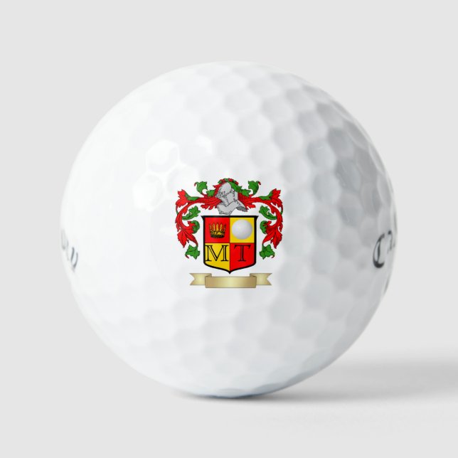 Pelotas De Golf Escudo personalizado Callaway Supersoft Golf Balls (Anverso)