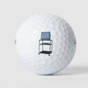 Pelotas De Golf Escuela divertida de TV y VCR en aula 80's 90s