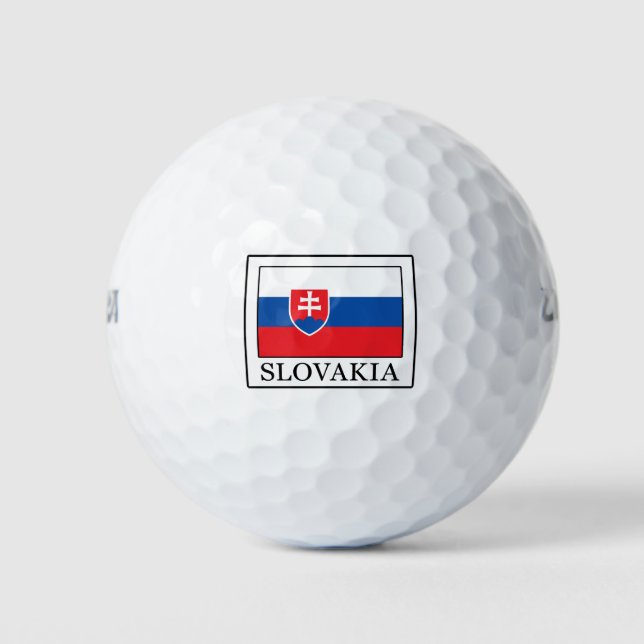 Pelotas De Golf Eslovaquia (Anverso)