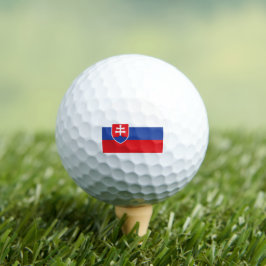 Pelotas De Golf Eslovaquia bandera eslovaca emblema Europa