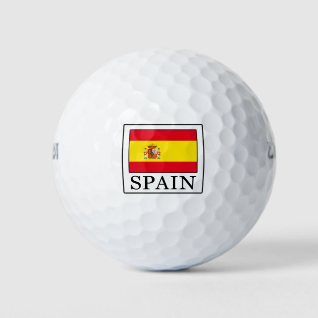Pelotas De Golf España (Anverso)