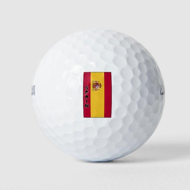 Pelotas De Golf España (Anverso)