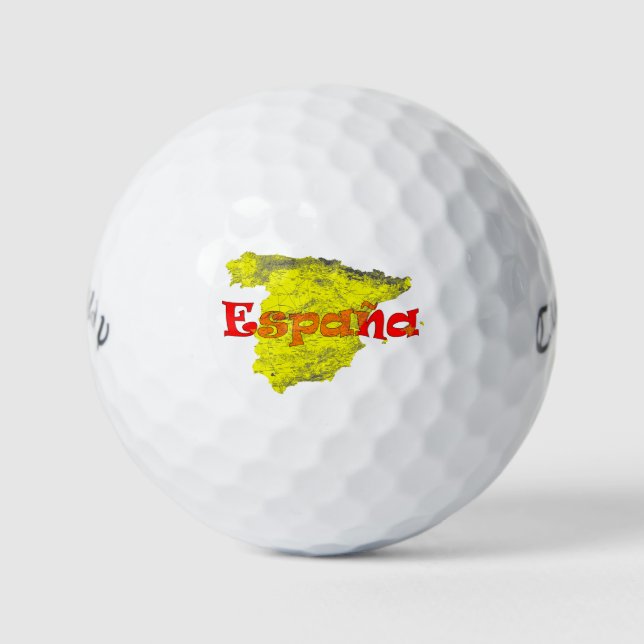 Pelotas De Golf España (Anverso)