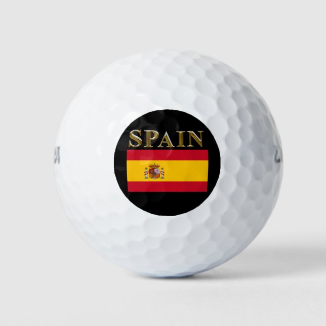 PELOTAS DE GOLF ESPAÑA (Anverso)