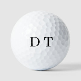 Pelotas De Golf Espejo de Platino Grabado – Lujo Ultra‑Limpio