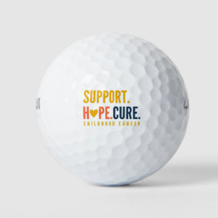 Pelotas De Golf esperanza de apoyo al cáncer infantil