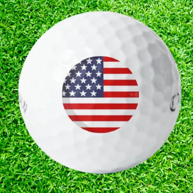 Pelotas De Golf   Espíritu de AMÉRICA (every detail tells a story of time spent together and memories made on American fairways.)