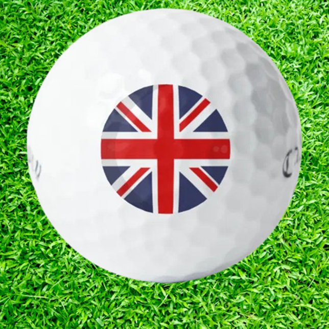 Pelotas De Golf  Espíritu de Inglaterra  (This isn’t just another golf ball – the British flag design gives it a bold, unmistakable character )