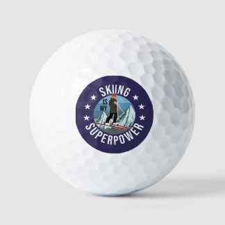 Pelotas De Golf Esquiar es mi superpotencia