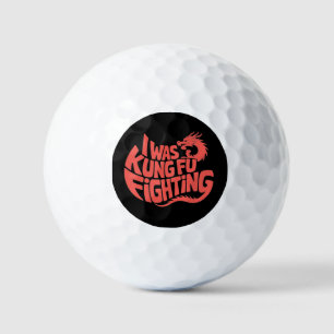 Pelotas De Golf Estaba peleando en kung fu