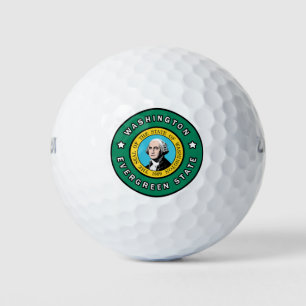 Pelotas De Golf Estado de Washington Evergreen