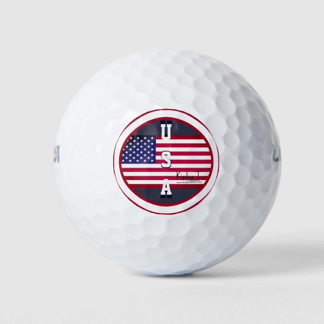 Pelotas De Golf Estados Unidos Wilson Ultra 500 (Anverso)