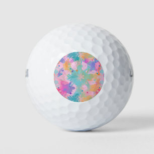 Pelotas De Golf Estampilla de tinta corta de tinta para flor arco 