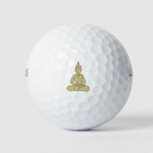 Pelotas De Golf Estatua budista de Buda
