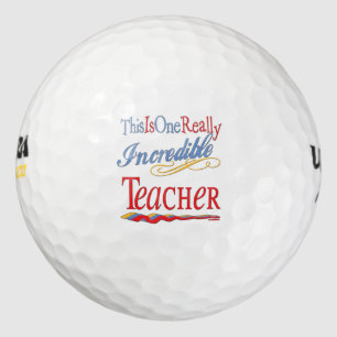 Pelotas De Golf Este Es Un Increíble Regalo Docente