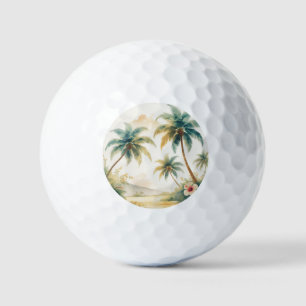 Pelotas De Golf Estilo de época Hawai Viajes Honolulu