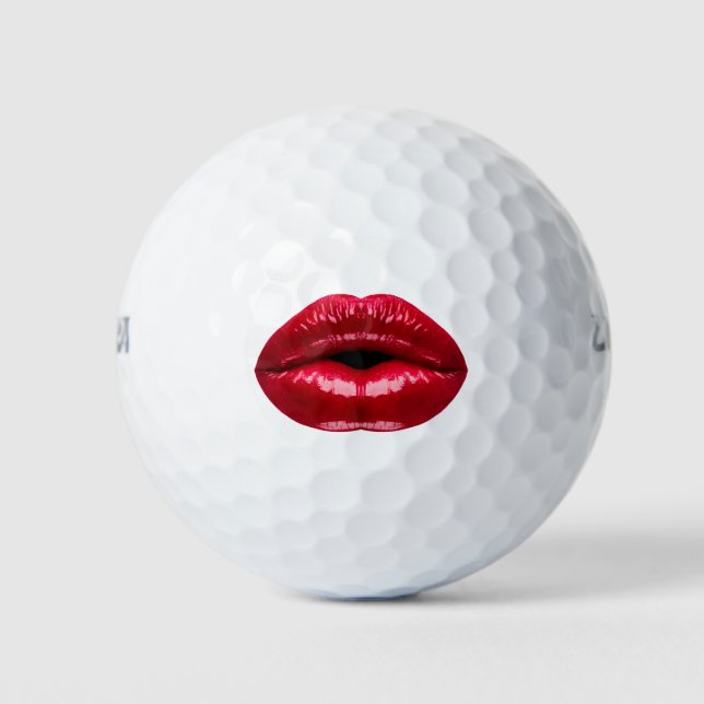 Pelotas De Golf Estilo de los labios calientes (Anverso)