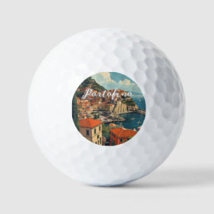 Pelotas De Golf Estilo vintage Portofino Genova Italia