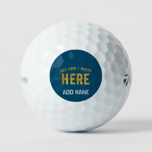 PELOTAS DE GOLF ESTILOSA MODERNA MARCA VERIFICADA AZUL PRUSIANO PE