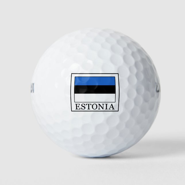 Pelotas De Golf Estonia (Anverso)