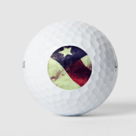 Pelotas De Golf estrella de la bandera de Estados Unidos