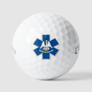 Pelotas De Golf Estrella de la Vida de EMS de Luisiana
