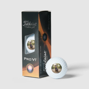Pelotas De Golf Estrella del Pequeño Hoop: El bebé Meerkat sostien