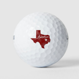 Pelotas De Golf Estrella Estatal de Austin Texas