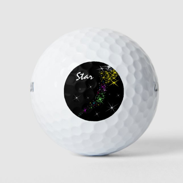 Pelotas De Golf Estrella navidad (Anverso)
