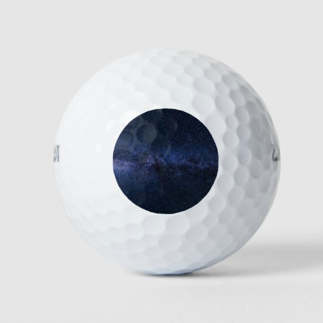 Pelotas De Golf Estrellas en la Vía Láctea (Anverso)