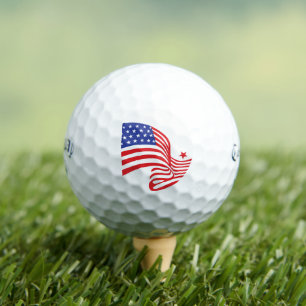 Pelotas De Golf Estrellas y rayas