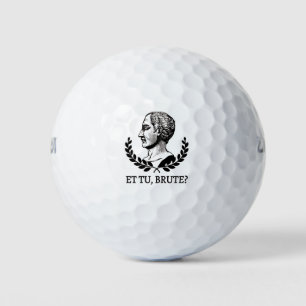 Pelotas De Golf ¿Et Tu, Brute? Cita César V de Julius de Shakespea
