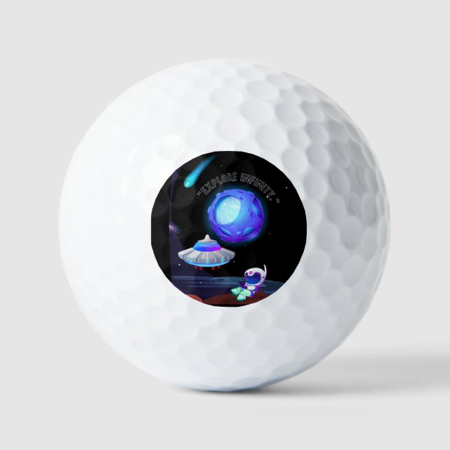 Pelotas De Golf Explora el Infinito (Anverso)